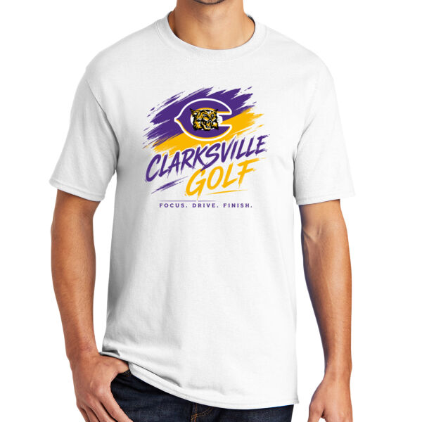 Clarksville Golf Retro - Core Blend Tee Thumbnail